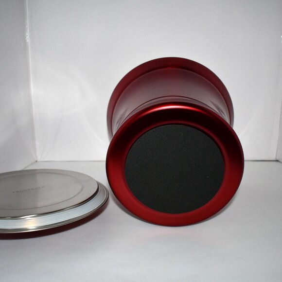 Frontgate Optima Ice Bucket With Lid in Red #161844 Red NIB Details: Double-wall - Picture 5 of 6